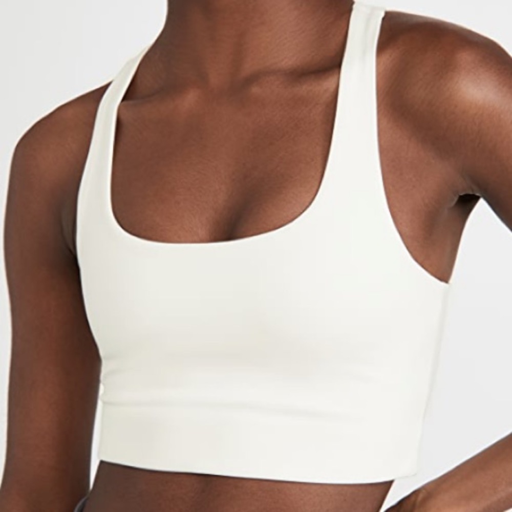 Girlfriend Collective Paloma Ivory Sports Bra